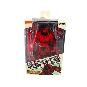 NEW NECA TMNT Eastman & Laird FOOT ENFORCER Red & Black Variant Action Figure